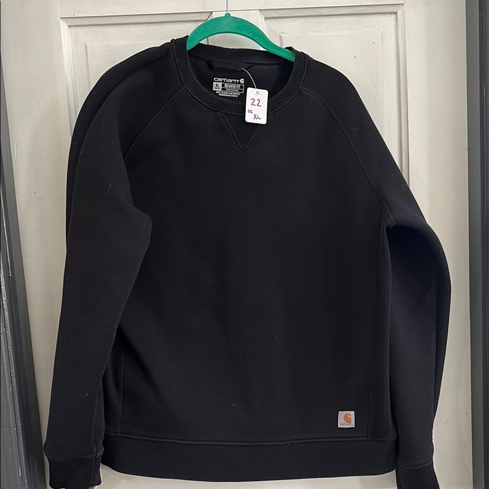Carhartt Black Cozy Knit Sweatshirt